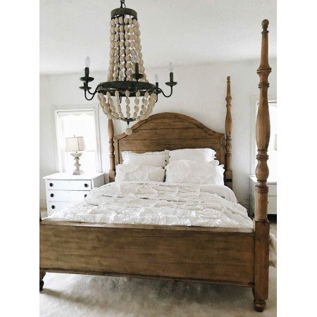 Carlyle Rustic : Giường Ngủ Châu Âu , King Size